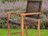 Teak tuinstoel Madiun (set van 2 stoelen), foto 3