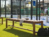 Teak tuinbank Court, foto 1