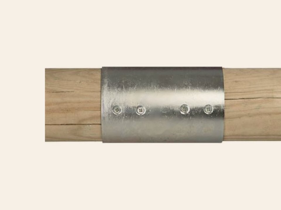 Verbindingsstuk 2-weg rond 10 cm – 2 stuks
