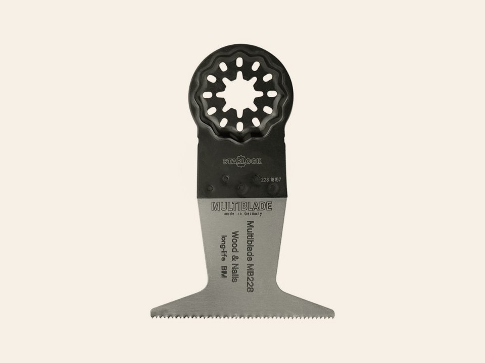 Multiblade Starlock MB228 zaagblad breed Long-life bi-metaal