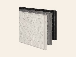 Betonplaat Rustico Motief