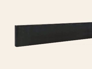 Betonplaat glad antraciet gecoat