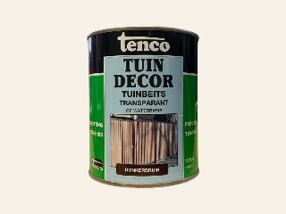 Tenco tuindecor transparante beits Donkerbruin Div