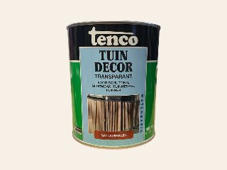 Tenco tuindecor transparante beits Natuurbruin Div
