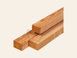 Douglas balk fijnbezaagd