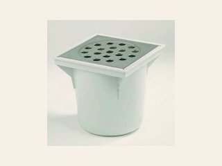 ABS Vloerput 200 × 200 mm 75 mm