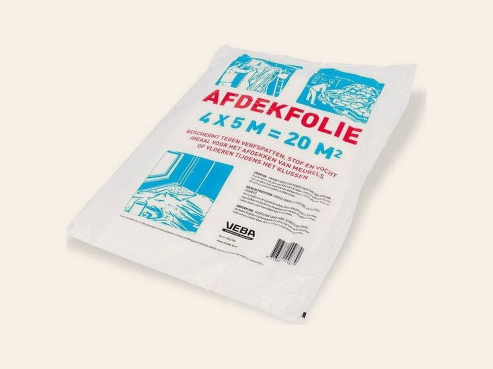 Afdekfolie 4 × 5 Meter