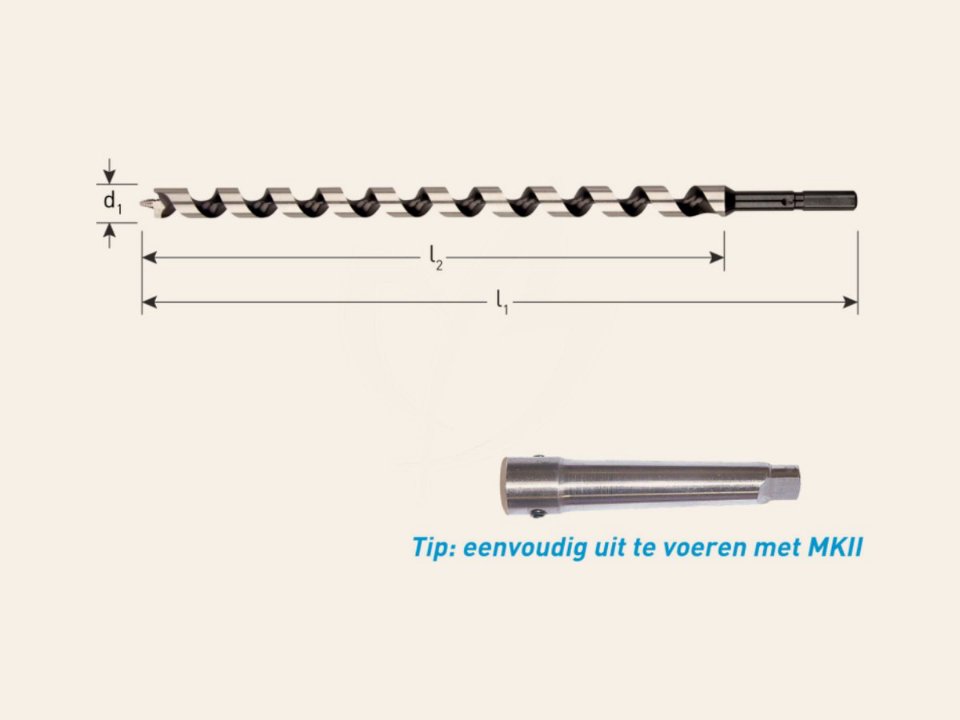 Slangenboor gold-line