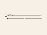 Speedboor, lang, 1/4” bit-aansluiting, foto 1
