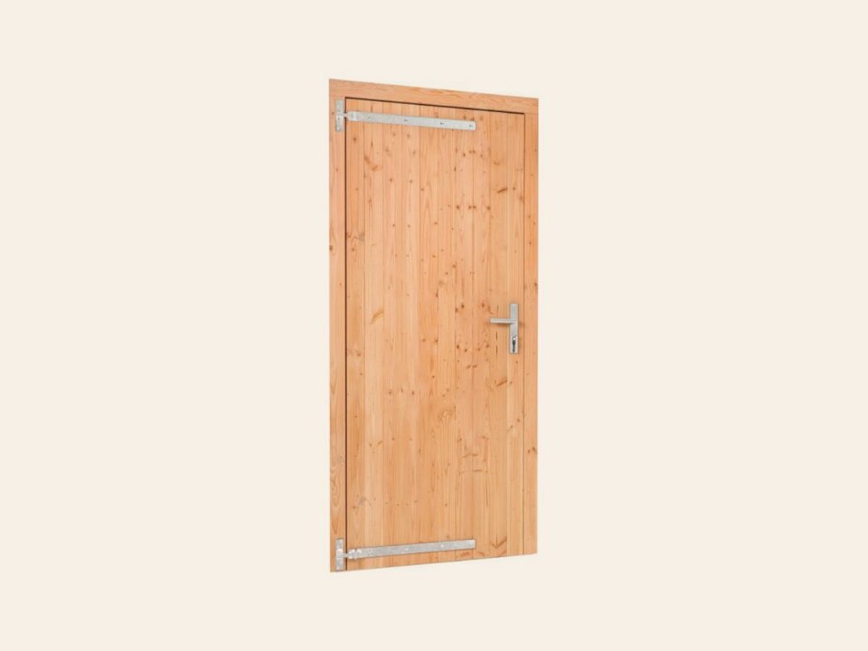 Douglas Enkele Deur (Dicht) 100 × 205 cm – Beslag