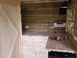 Blank vuren balk, foto 3