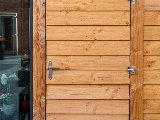 IJzeren deurframe met slotkastuitsparing, foto 1