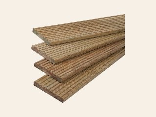 Geïmpregneerde vlonderplank 28 x 145 mm