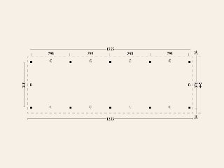 Hamar XL, Type 9 Douglas Gedroogd Potdekselplank blank