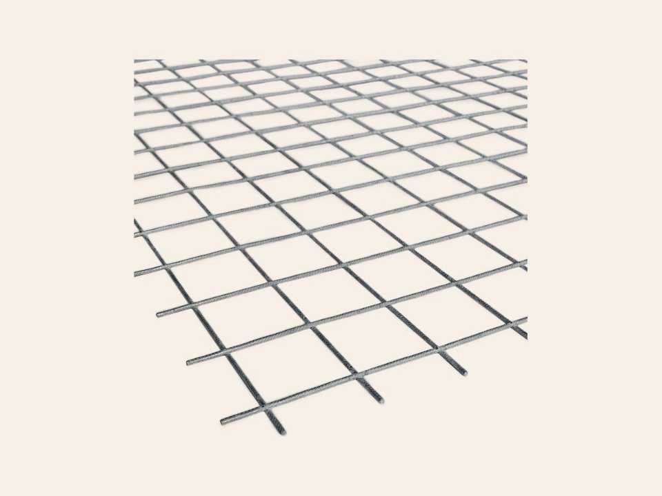 Gaasnet Roest maas , draad 5 mm Dik