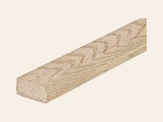 PuraBoard flexibele eindplank 2,2 x 4,8 x 360,0 cm, fijne nerf