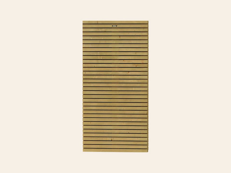Geïmpregneerd tuinscherm Elan, 180 cm hoog