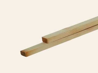 Geïmpregneerde panlat geschaafd 20 × 45 mm
